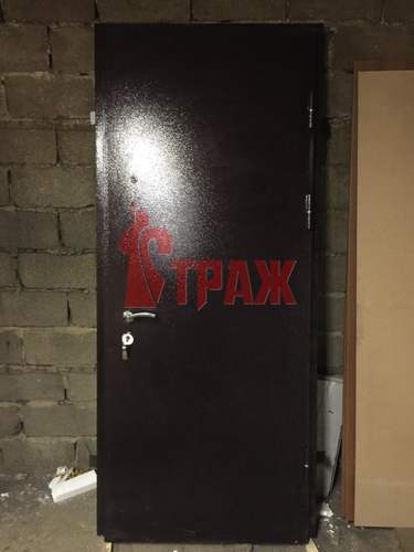 дверь входная с порошком